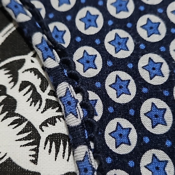 Boden Womans Natasha Blue Stars j0347 US 12/UK 16 Viscose Elastane Top - Picture 5 of 9